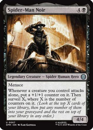Spider-Man Noir (SPM-067) - Marvel's Spider-Man