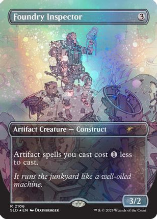 Foundry Inspector (Galaxy Foil) (SLD-2106) - Secret Lair Drop Series Foil
