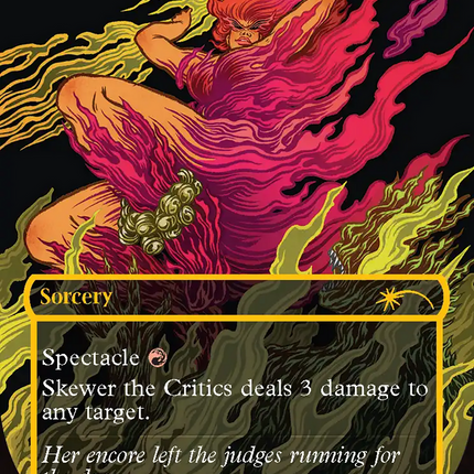 Skewer the Critics (SLD-2056) - Secret Lair Drop (Borderless) Foil