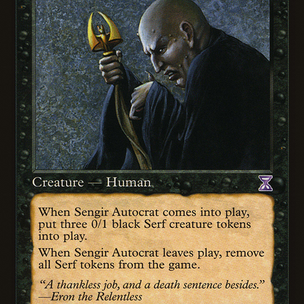 Sengir Autocrat (TSB-045) - Time Spiral Timeshifted Foil