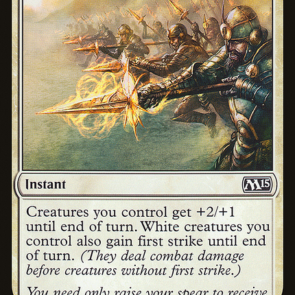 Sanctified Charge (M15-030) - Magic 2015 Foil