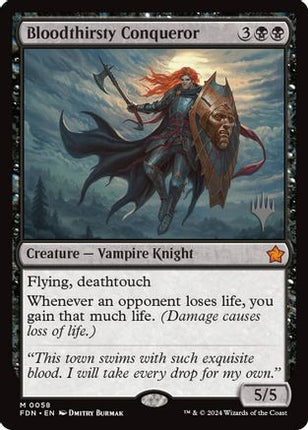 Bloodthirsty Conqueror (PPEOE-058) - Promo Pack: Edge of Eternities Foil