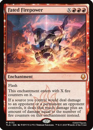 Fated Firepower (TLA-132) - Avatar: The Last Airbender Foil