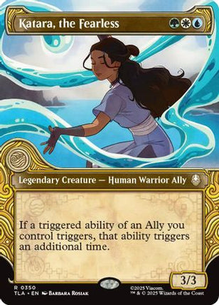Katara, the Fearless (Showcase) (TLA-350) - Avatar: The Last Airbender Foil