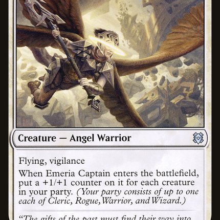 Emeria Captain (ZNR-011) - Zendikar Rising Foil