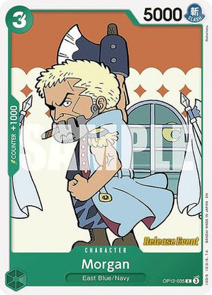 Morgan (OP12-035) - Legacy of the Master Release Event Cards