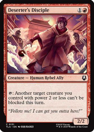 Deserter's Disciple (TLA-131) - Avatar: The Last Airbender Foil