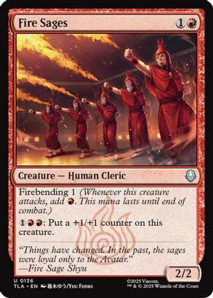 Fire Sages (TLA-136) - Avatar: The Last Airbender