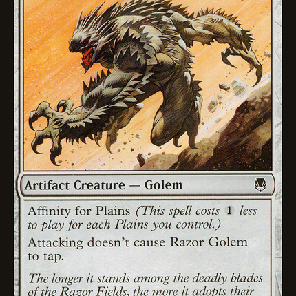 Razor Golem (DST-137) - Darksteel