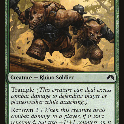 Rhox Maulers (ORI-196) - Magic Origins Foil