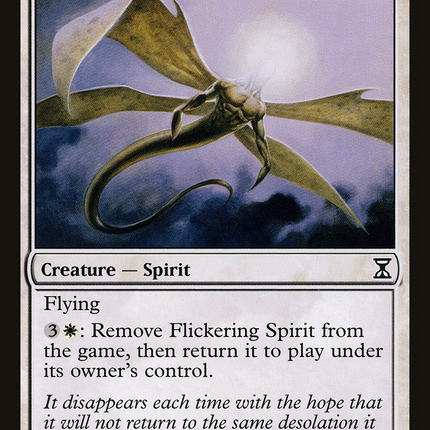 Flickering Spirit (TSP-017) - Time Spiral Foil