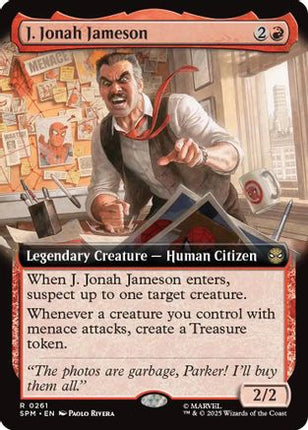 J. Jonah Jameson (Extended Art) (SPM-261) - Marvel's Spider-Man