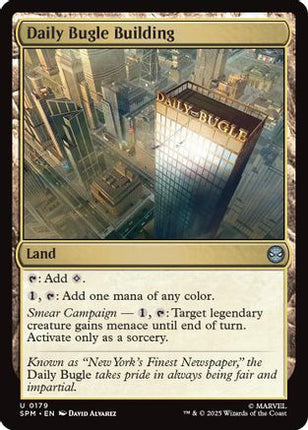 Daily Bugle Building (SPM-179) - Marvel's Spider-Man Foil