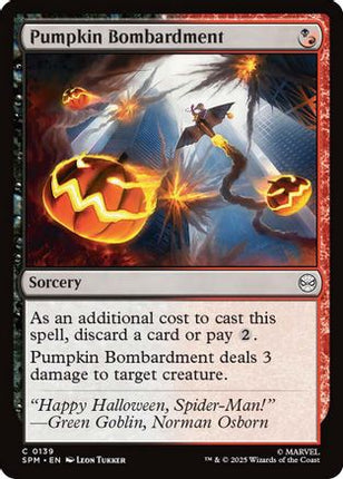 Pumpkin Bombardment (SPM-139) - Marvel's Spider-Man