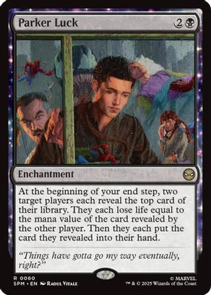 Parker Luck (SPM-060) - Marvel's Spider-Man Foil