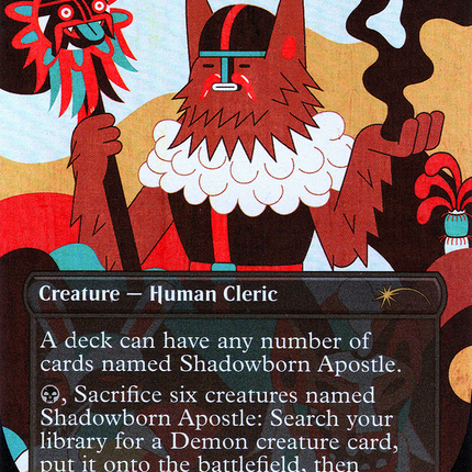 Shadowborn Apostle (SLD-687) - Secret Lair Drop (Borderless) Foil