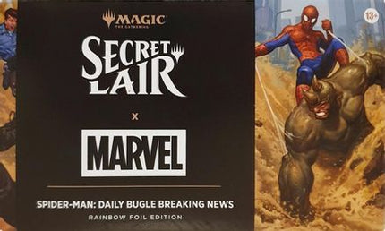 Secret Lair Drop: Secret Lair x Marvel's Spider-Man: Daily Bugle Breaking News - Rainbow Foil Edition
