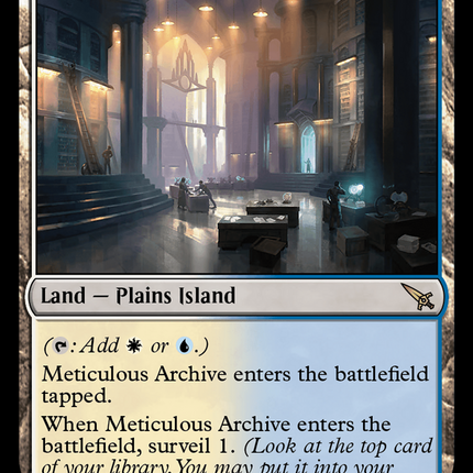 Meticulous Archive (MKM-264) - Murders at Karlov Manor Foil