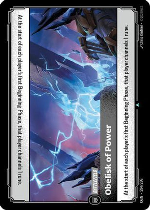 Obelisk of Power (284/298) - Origins Foil