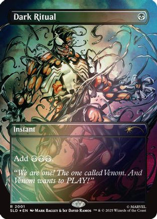 Dark Ritual (2001) (Rainbow Foil) (SLD-2001) - Secret Lair Drop Series Foil