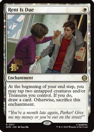 Rent Is Due (PRE-011) - Prerelease Cards Foil