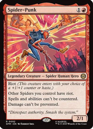Spider-Punk (PRE-092) - Prerelease Cards Foil