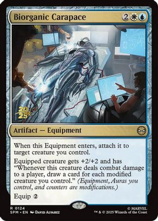 Biorganic Carapace (PRE-124) - Prerelease Cards Foil