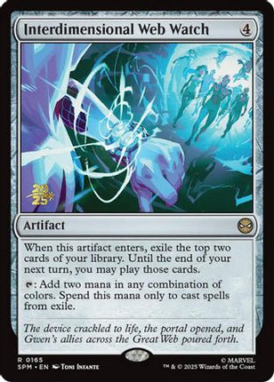 Interdimensional Web Watch (PRE-165) - Prerelease Cards Foil