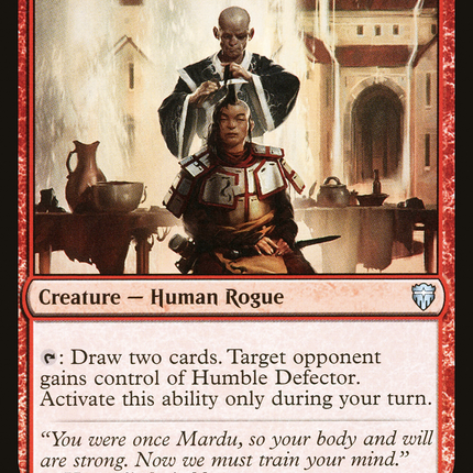 Humble Defector (CMR-184) - Commander Legends