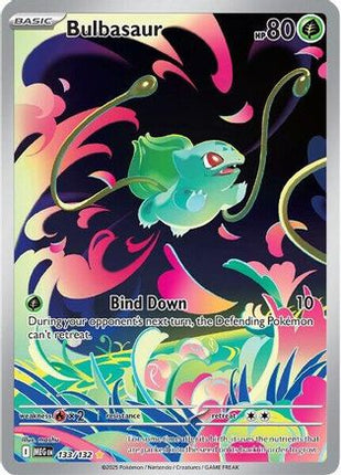 Bulbasaur 133/132  - Holofoil ME01 Mega Evolution - Illustrator Rare