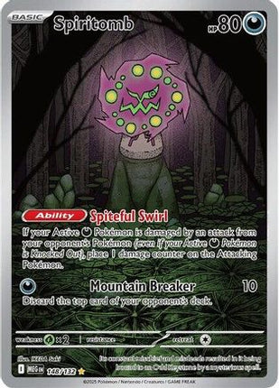 Spiritomb 148/132  - Holofoil ME01 Mega Evolution - Shiny Rare