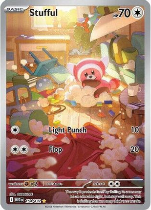 Stufful 154/132  - Holofoil ME01 Mega Evolution - Shiny Rare