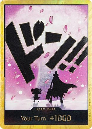 DON!! Card (Chopper) (Gold) - Premium Booster -The Best- Vol. 2 Foil