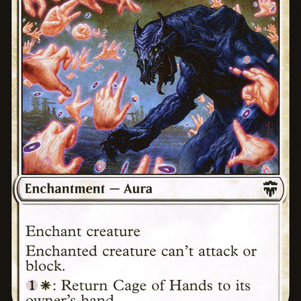 Cage of Hands (CMR-014) - Commander Legends Foil