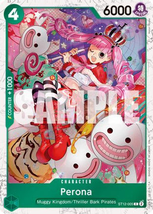 Perona (Pirate Foil) (ST12-005) - Premium Booster -The Best- Vol. 2 Foil