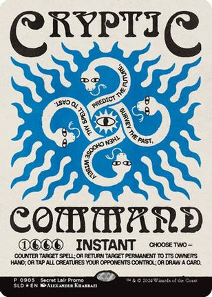 Cryptic Command (Rainbow Foil) (SLD-905) - Secret Lair Drop Series Foil
