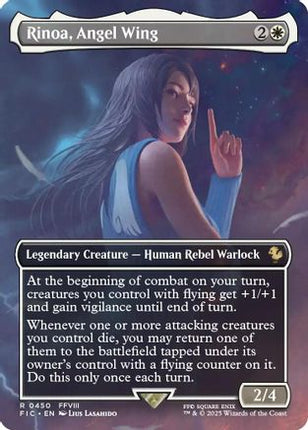 Rinoa, Angel Wing (Borderless) (FIC-450) - Commander: FINAL FANTASY