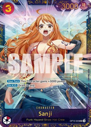 Sanji (Treasure Cup 2025) (OP10-005) - One Piece Promotion Cards Foil