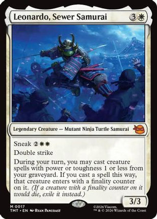 Leonardo, Sewer Samurai (TMT-017) - Teenage Mutant Ninja Turtles