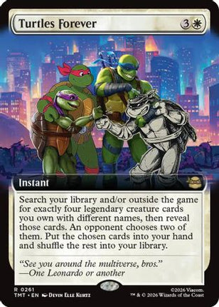Turtles Forever (Extended Art) (TMT-261) - Teenage Mutant Ninja Turtles