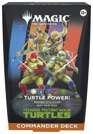 Magic the Gathering: Teenage Mutant Ninja Turtles - Commander Deck (Turtle Power!)