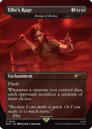 Ellie's Rage - Dictate of Erebos (SLD-2204) - Secret Lair Drop Series