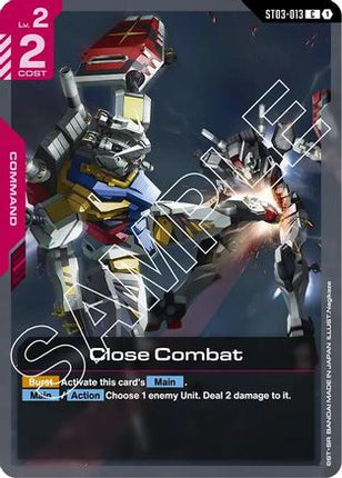 Close Combat (ST03-013) - Starter Deck 06 Clan Unity