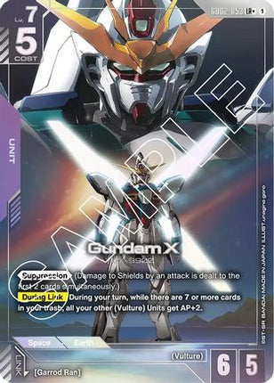 Gundam X (LR+) (GD02-053) - Dual Impact Holofoil