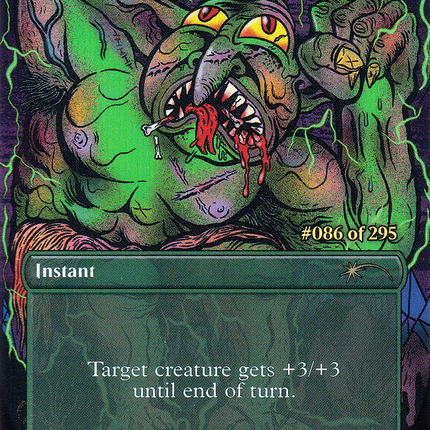 Giant Growth (SLD-717) - Secret Lair Drop (Borderless)