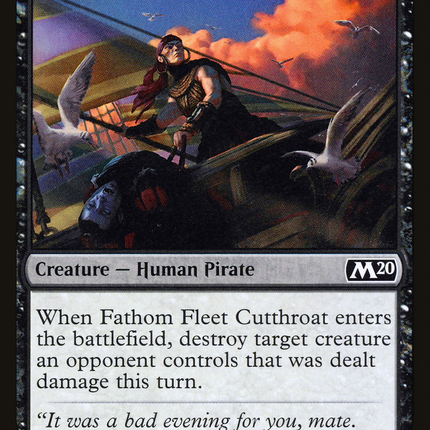 Fathom Fleet Cutthroat (M20-100) - Core Set 2020