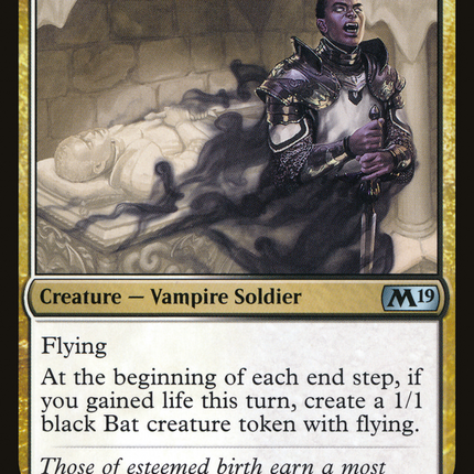 Regal Bloodlord (M19-222) - Core Set 2019 Foil