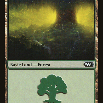 Forest (M13-248) - Magic 2013 Foil