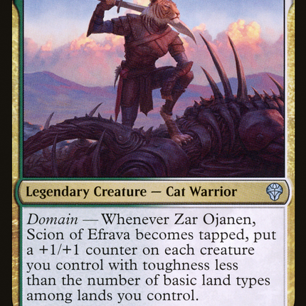 Zar Ojanen, Scion of Efrava (DMU-227) - Dominaria United Foil