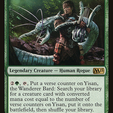 Yisan, the Wanderer Bard (M15-209) - Magic 2015 Foil